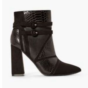 NWT Black Ankle Booties